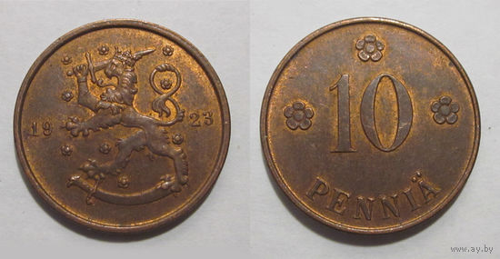 10 пенни 1923 aUNC