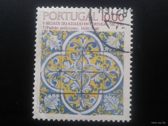 Португалия, 1982. 500 лет азулежу в Португалии