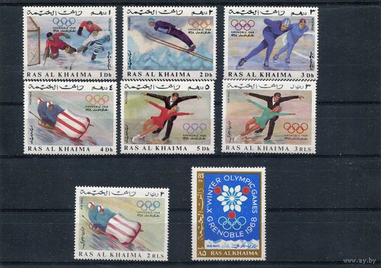 ОАЭ Рас аль Хайма. Зимние олимпийские игры. Гренобль 68