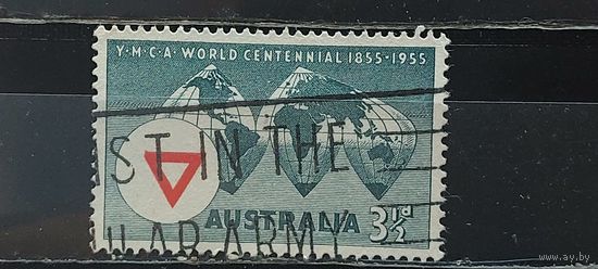 РАСПРОДАЖА. АВСТРАЛИЯ 1955г. Полная серия. Гаш.