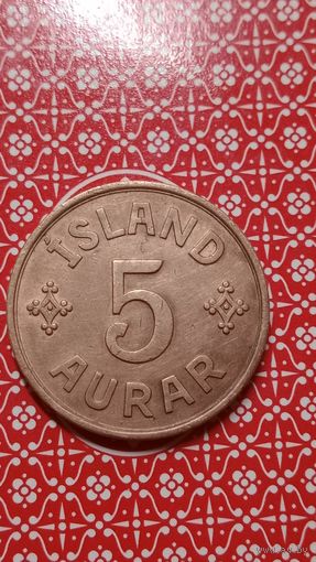 Исландия 5 эйре 1942