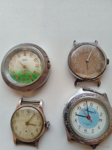 Лот часов с ремонт. С рубля.