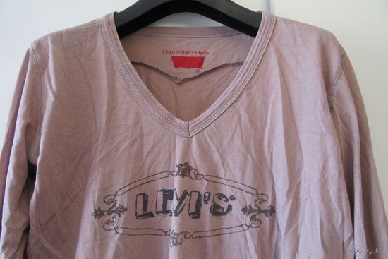 Майка розовая Левис Levis оригинал 100% хлопок размер S-М (44-46)