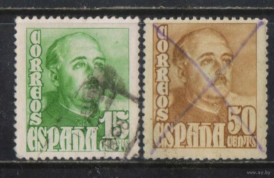 Испания 1948 Франко Стандарт #951-2