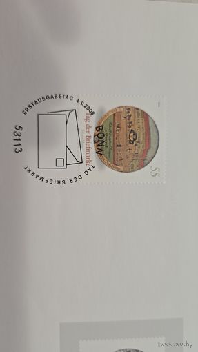 День марки, Германия, 2008 г, престиж-буклет первый день гашения