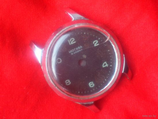 КОРПУС и ЦИФЕРБЛАТ на ЧАСЫ МОСКВА из СССР начала 1960-х
