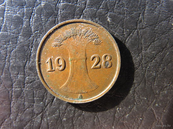 1 пфенниг.1928A. С рубля. Распродажа коллекции. Смотрите другие лоты.