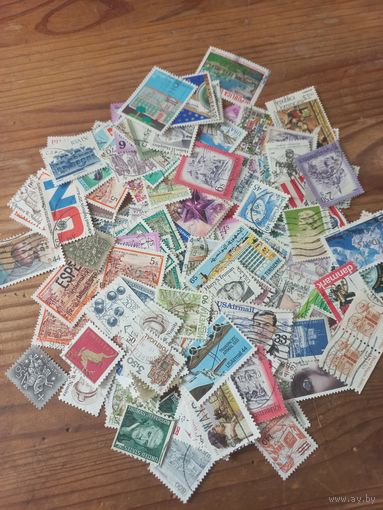 Марки. Более 150 штук. Сборная тематика 4.
