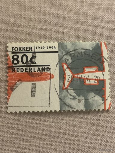 Нидерланды 1994. Самолеты Fokker
