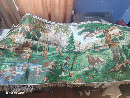 Коврик красная шапочка