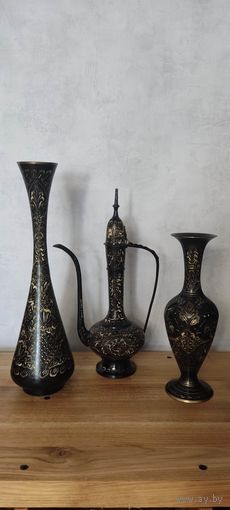 Вазы и кувшин Индия, ссср.