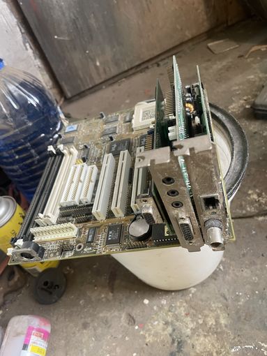 Рэтро материнские платы 2шт