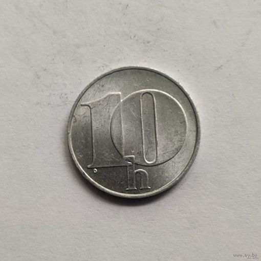 Чехословакия 10 геллеров 1991 г.