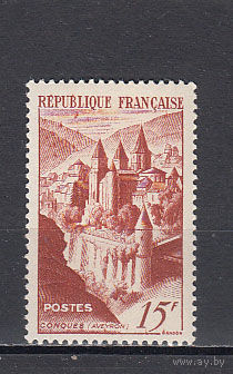 Замок. Франция. 1947. 1 марка. Michel N 823 (5,5 е)