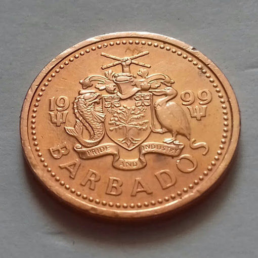 1 цент, Барбадос 1999 г.