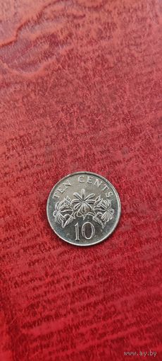 Сингапур 10 цент 2007