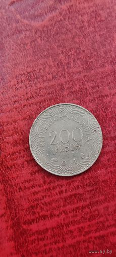 Колумбия 200 песос 2016