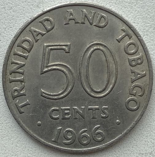 Тринидад и Тобаго 50 центов 1966 г.