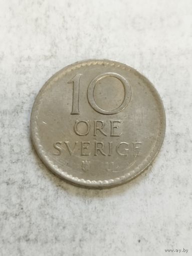 Швеция 10 оре 1970