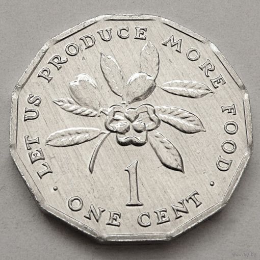 Ямайка 1 цент, 1990 UNC