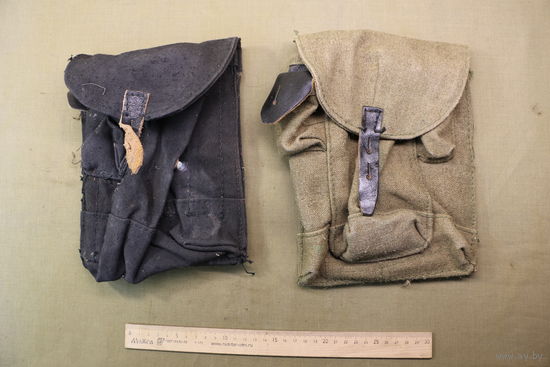 Подсумки автомата АК СССР. одним лотом. Распродажа коллекции вещей. С РУБЛЯ! АУКЦИОН!