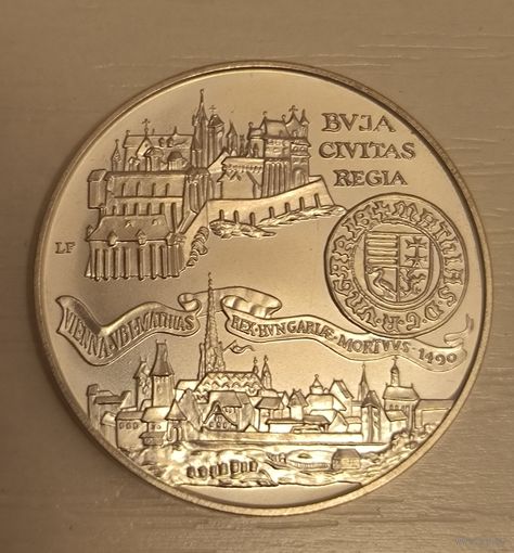 С рубля без мц! 500 форинтов 1990 Венгрия нечастая! Панорамное крупные серебро!