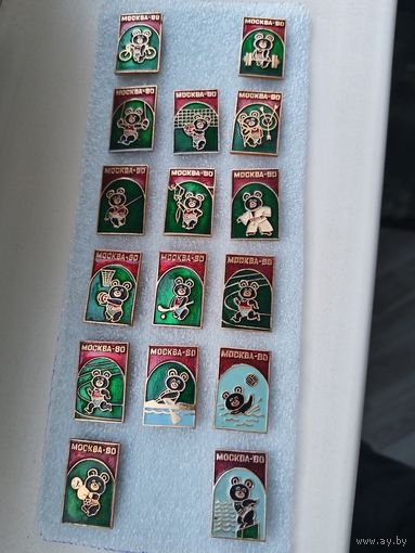 Знаки ссср олимпийский мишка олимпиада 80