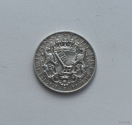 БРЕМЕН  2 марки 1904 г.