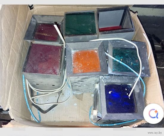 Фонари для цветомузыки  СССР . Цена за 1 шт .