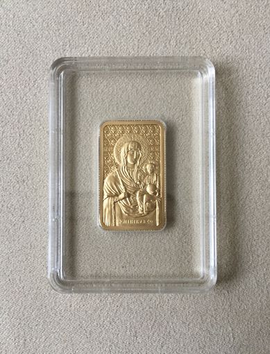 Икона Пресвятой Богородицы "Минская" 50 рублей, 2013 год