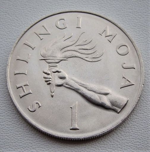 Танзания. 1 шиллинг 1966 год  KM#4
