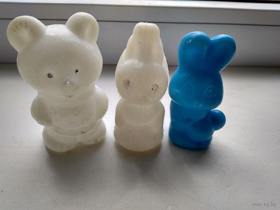 Игрушки пластмассовые СССР