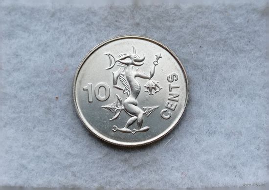 Werty71 Соломоновы Острова 10 больших центов 2005
