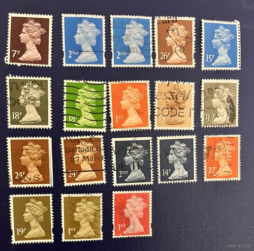 Марки Великобритания