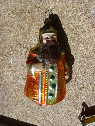 Елочная игрушка СССР . Царь Дадон