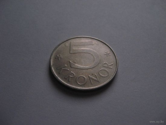 Швеция 5 крон 1982г