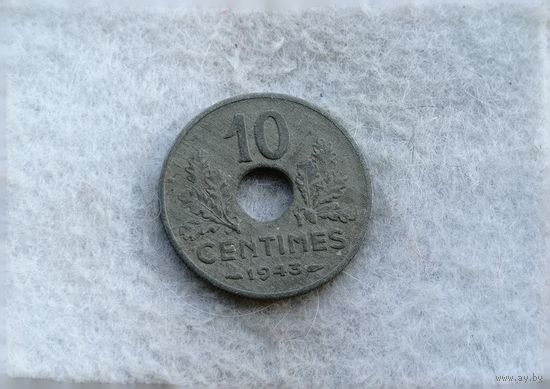 Werty71 Франция 10 сантимов 1943 Виши