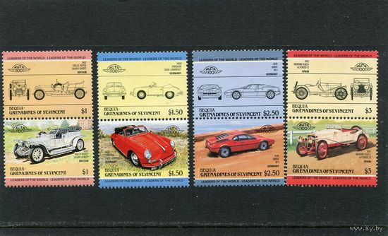 Сент-Винсент и Гренадины. Бекия. Автомобили. Для подборки