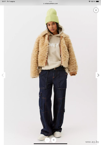 BDG  джинсы Maya Baggy Cargo Jean, размер М