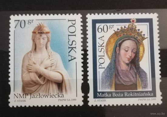 Польша 1999 Живопись Святой Девы