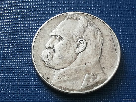 5 злотых 1935 год, пилсудский