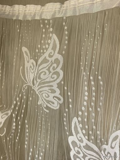 Тюль бабочки