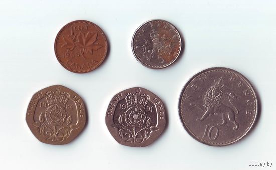 Пенсы, Великобритания.