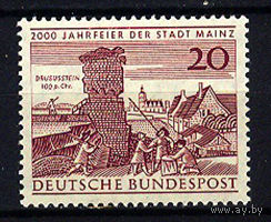 1962 Германия. 2000 лет городу Майнц