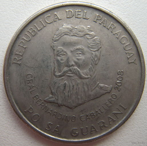 Парагвай 500 гуарани 2008 г. (d)
