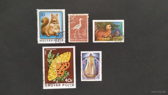 Лот 23 разные марки