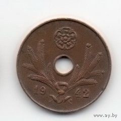 ФИНЛЯНДСКАЯ РЕСПУБЛИКА. 5 ПЕННИ 1942 г.