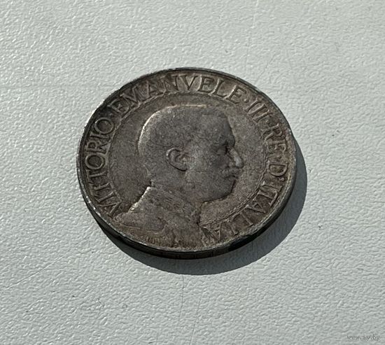 ИТАЛИЯ  1 лира 1913 г.