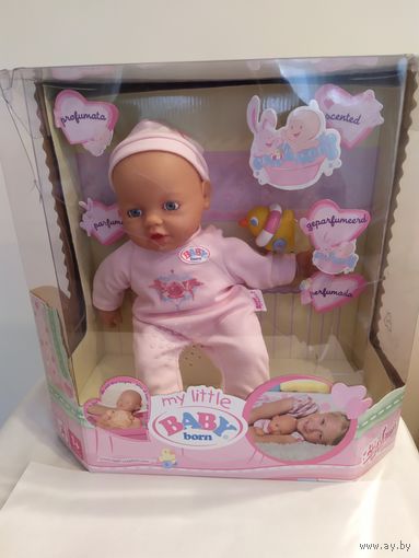 Игровая Кукла (пупс) Беби Борн 32 см с ванилью для девочек +1,Zapf Creation