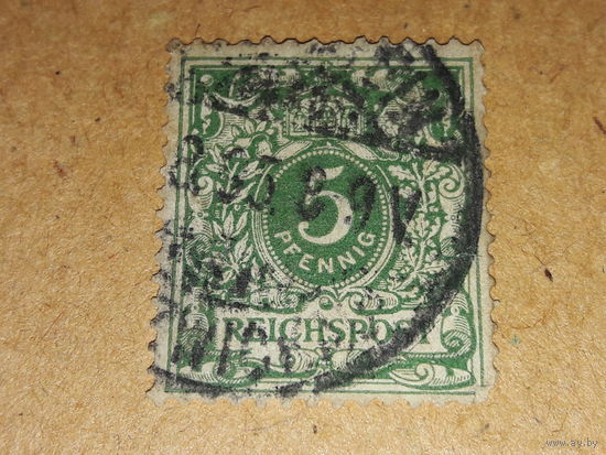 Германия Рейх 1889 Стандарт Цифра